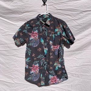 Men’s Floral Button Up